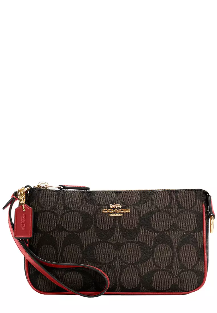 Coach 1941 deals Clutch Wristlet Crossbody Glovetanned 29770 Red Jasper