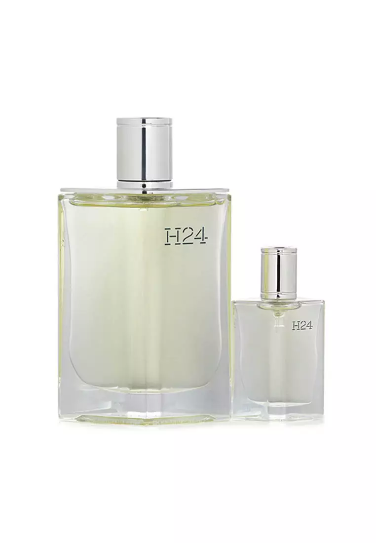 HERMES - H24 Coffret: Eau De Toilette Spray 100ml/3.3oz + Eau De Toilette Spray 12.5ml/0.42oz 2pcs