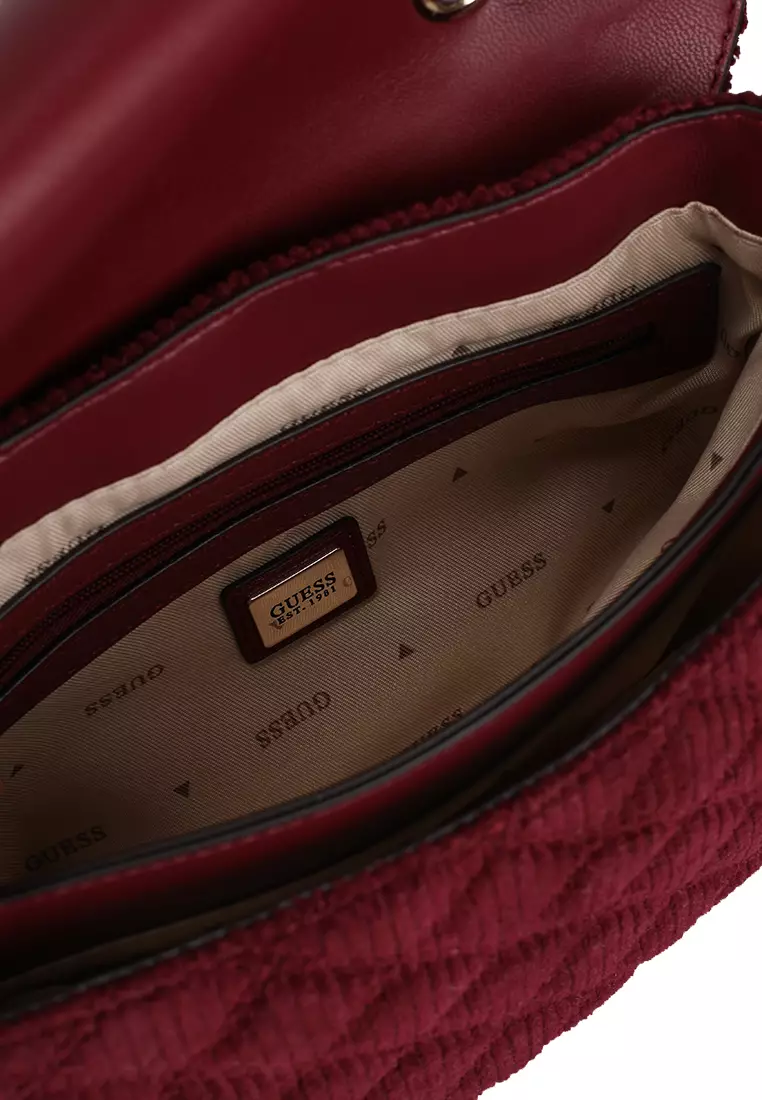 Buy Guess Giully II 2 Compartment Convertible Flap Bag Online