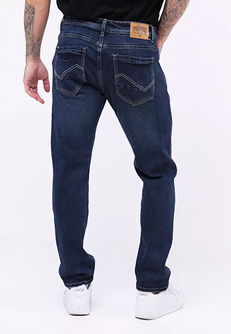 Buy Dyse One Denim Long Pants Slim Tapered Fit Stretch 2024 Online 