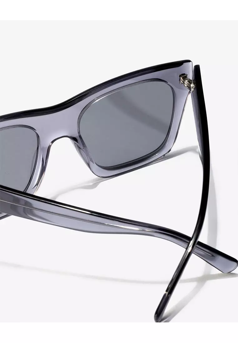HAWKERS Grey Blue Chrome NARCISO Sunglasses for Men and Women. Official Product Designed in Spain