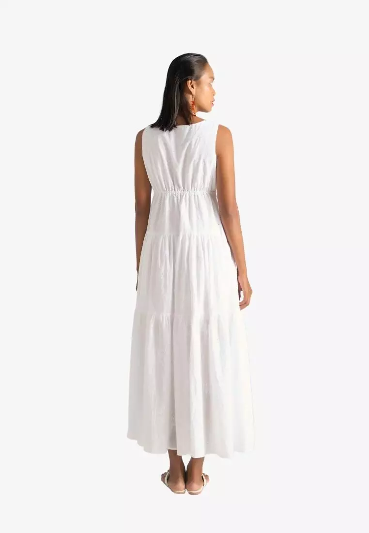 New Linen New Horizon Maxi Cotton Dress