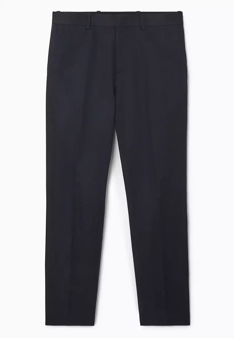 Buy COS Tapered Linen-Blend Trousers 2024 Online