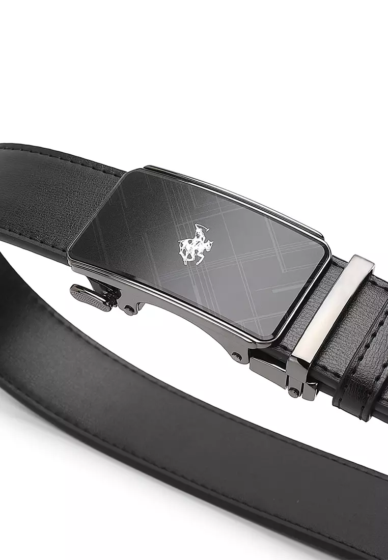 35mm Automatic Buckle Belt - Black