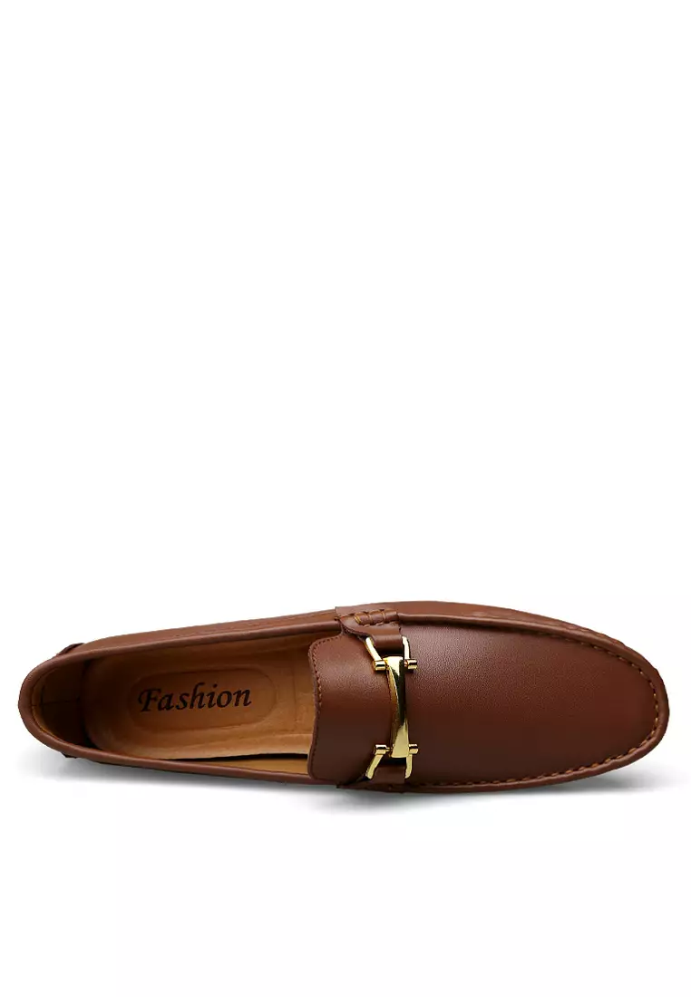 Leather Horsebit Loafers & Boat Shoes YY9016