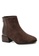 Twenty Eight Shoes brown Square Toed Mid Boots VB2278 7EE29SH0793ED4GS_1