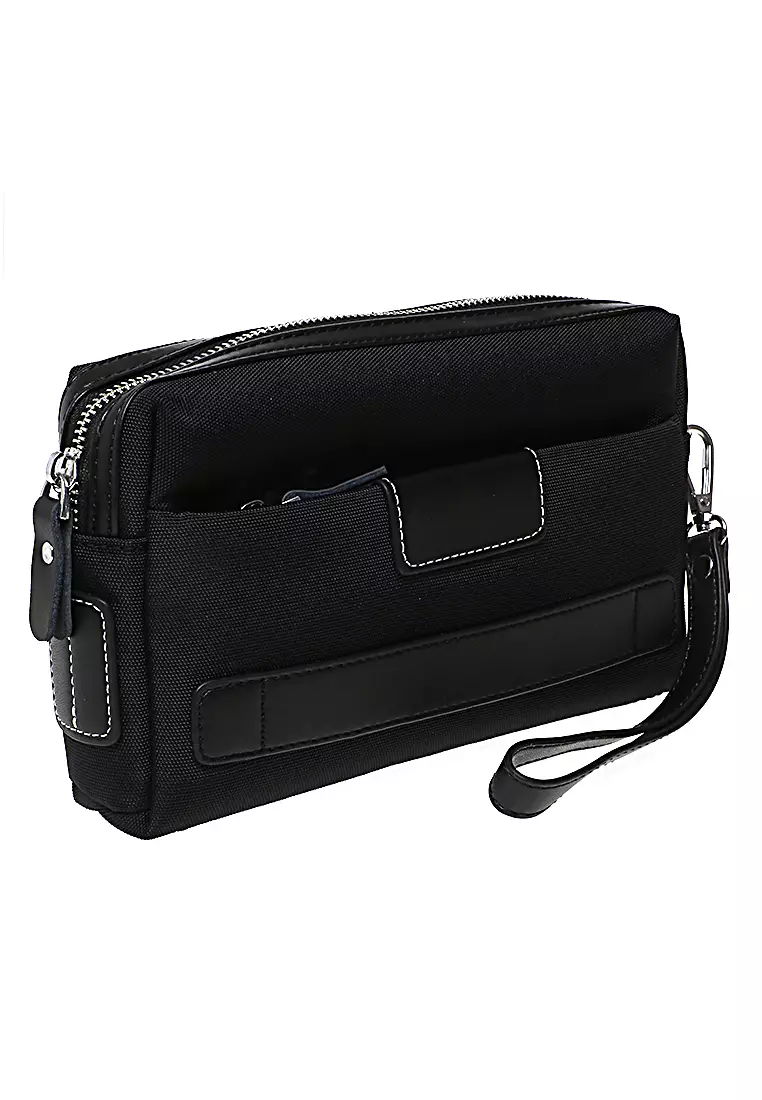 Tas Tangan Clutch Handbag Pria Large Compartment Material Nylon ORIGINAL
