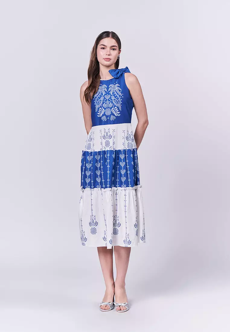 Summer Dresses 2025 Pineapple Sleeveless Dress