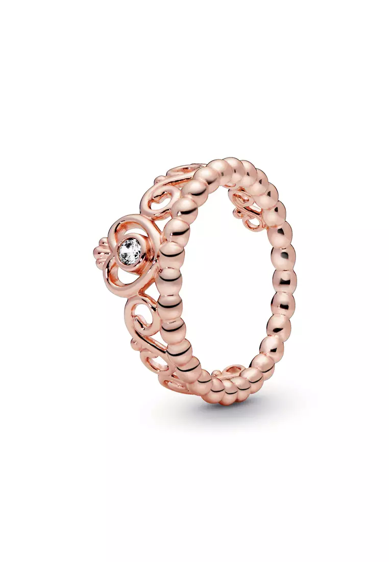 Heart crown pandora best sale ring