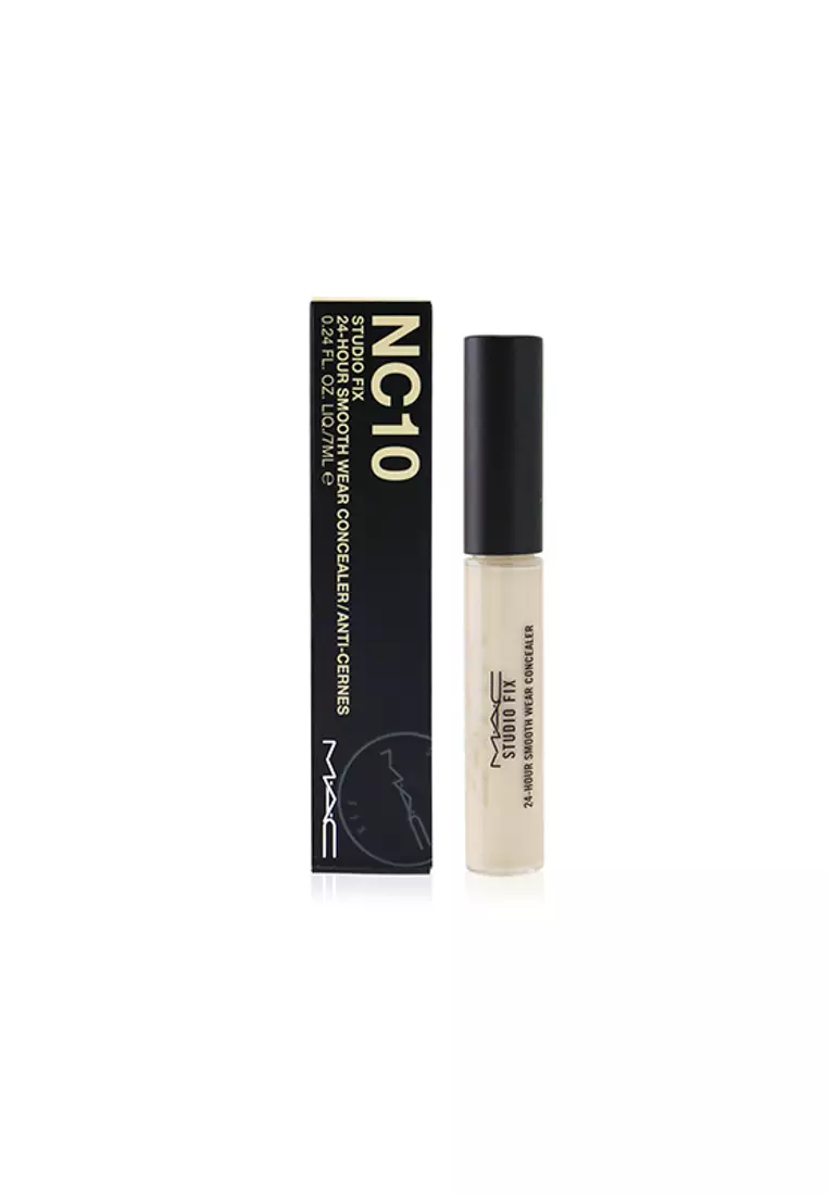 MAC - Studio Fix 24 Hour Smooth Wear Concealer - # NC10 (Fair Beige With Neutral Undertone) 7ml/0.24oz