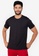 ZALORA ACTIVE black Dri-Fit Yoga T-Shirt 999DFAAE5CDCAEGS_1