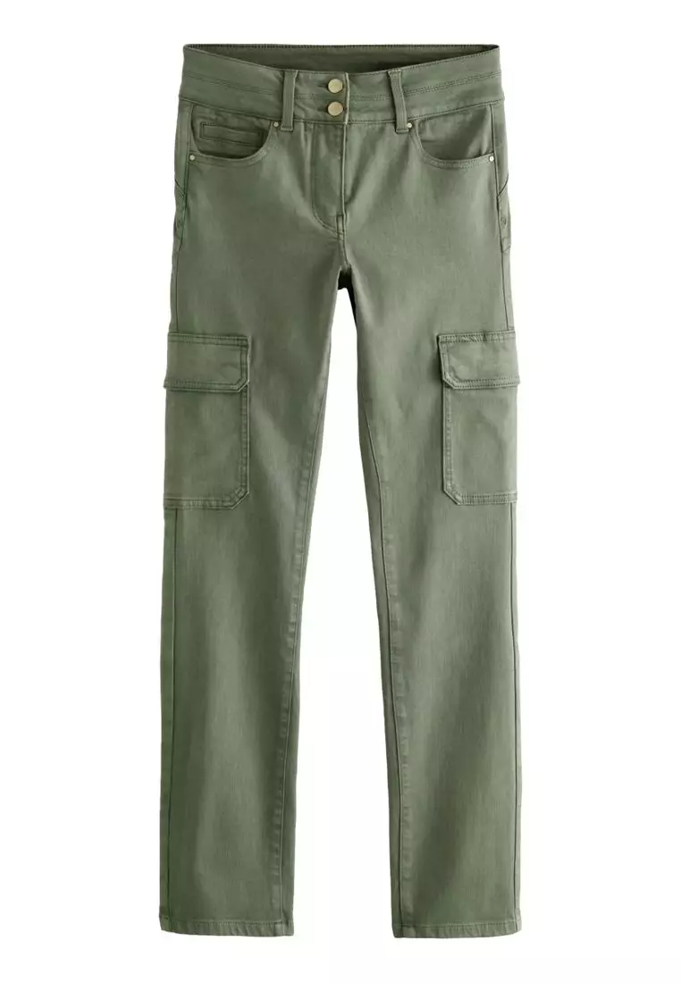 Buy NEXT Lift Slim And Shape Cargo Slim Jeans 2025 Online ZALORA