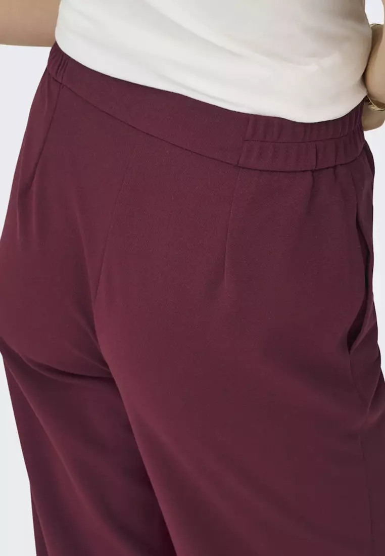 Winner High Waist Straight Trousers