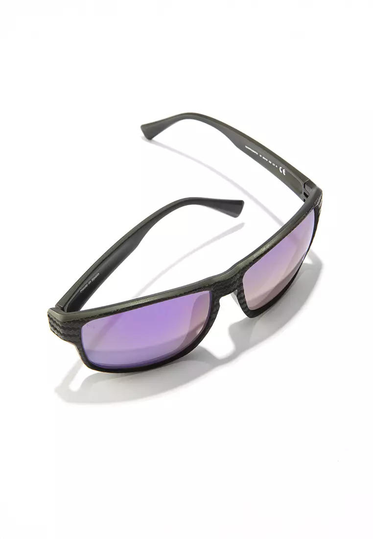 Faster Raw Carbon Fiber - Black Joker Sunglasses for Men and Women, Unisex. Official Product designed and Made in Spain