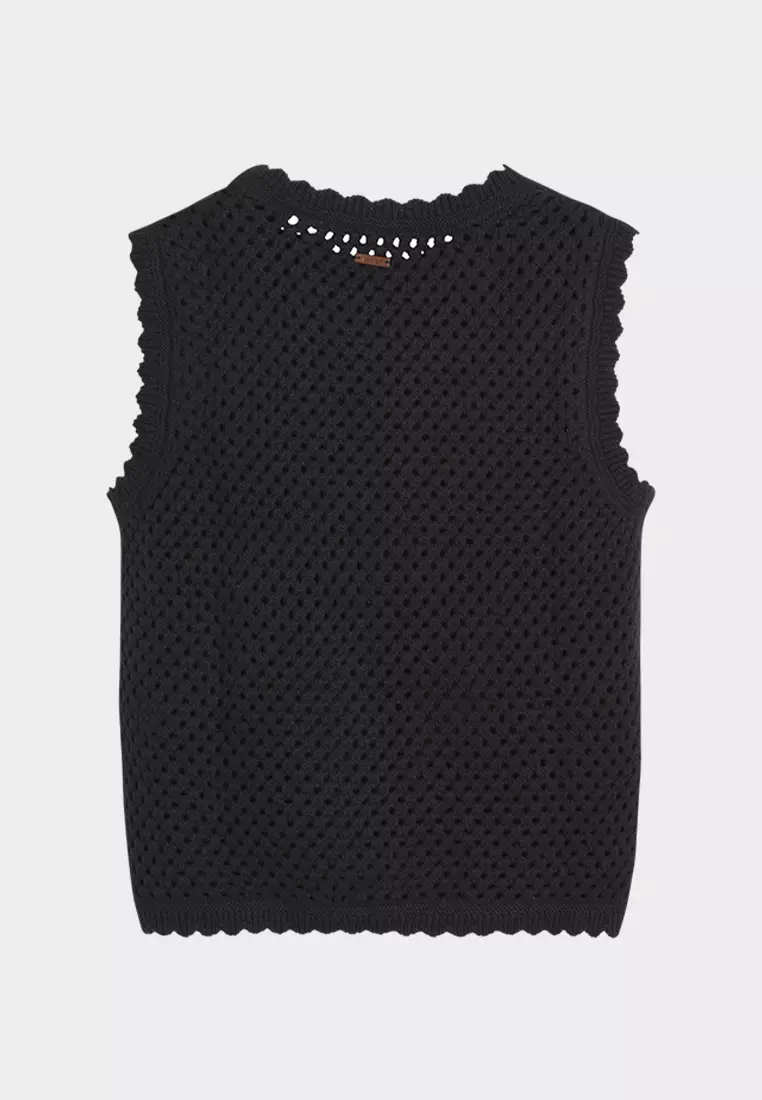 Women's Adrienne Crochet Tank 0040R-0001