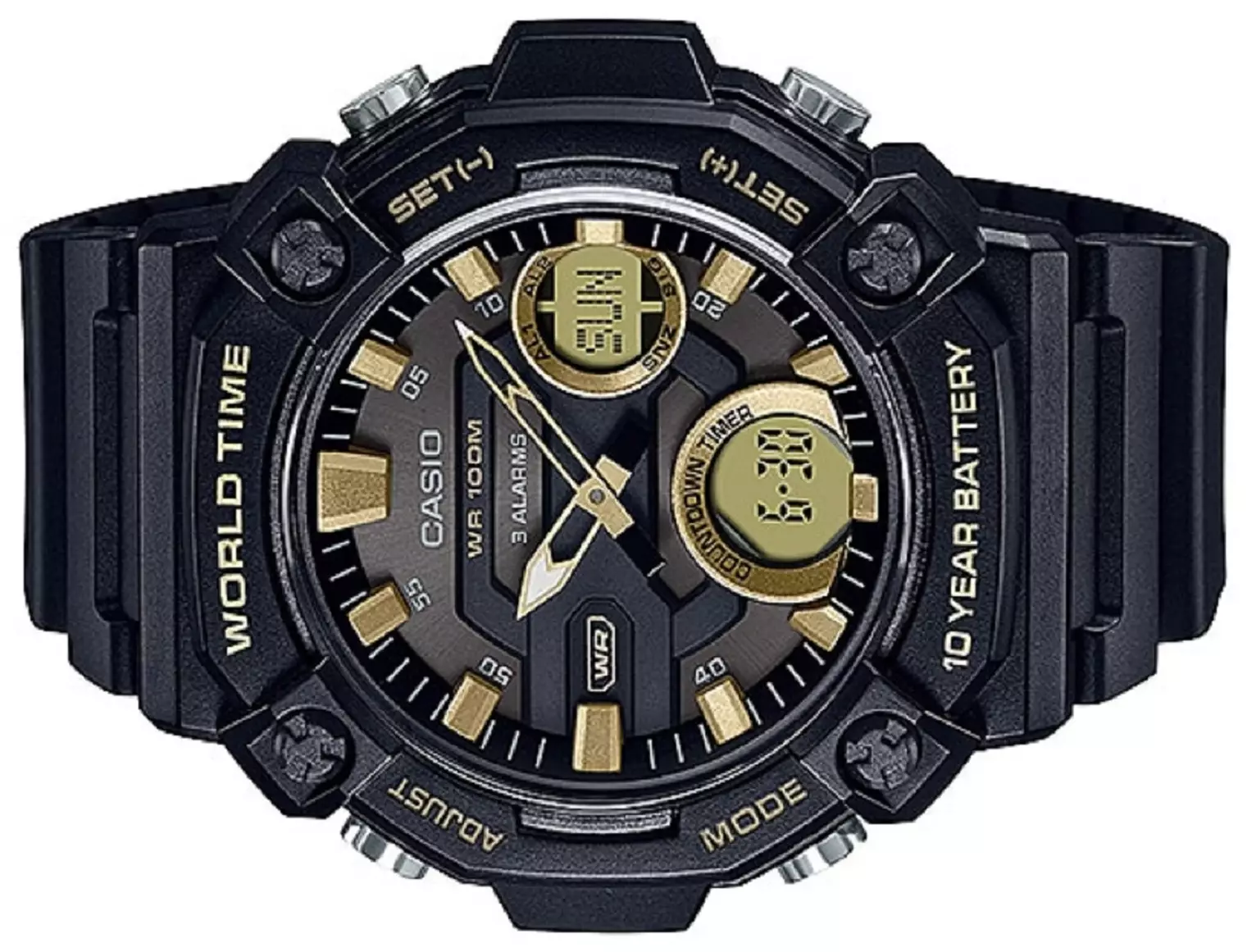 Buy CASIO Digital Analog Watch AEQ-120W-9A 2025 Online | ZALORA Philippines