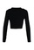 Trendyol black Crop Collar Cardigan C9057AA4E74FA1GS_7