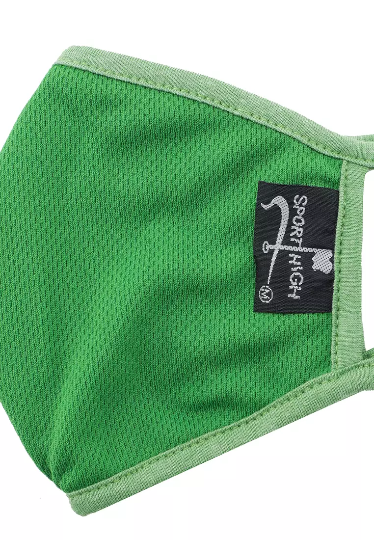 Masker Triple Layer Sport Face, Masker Kain Quick Dry Anti Bacterial