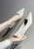 Twenty Eight Shoes white Soft Synthetic Leather Round Toe Pumps 2045-8 13EE7SH9225438GS_2