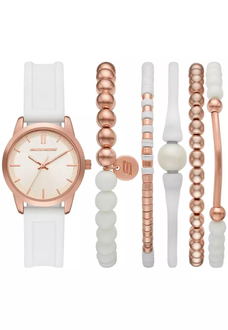 Skechers rose gold watch hot sale