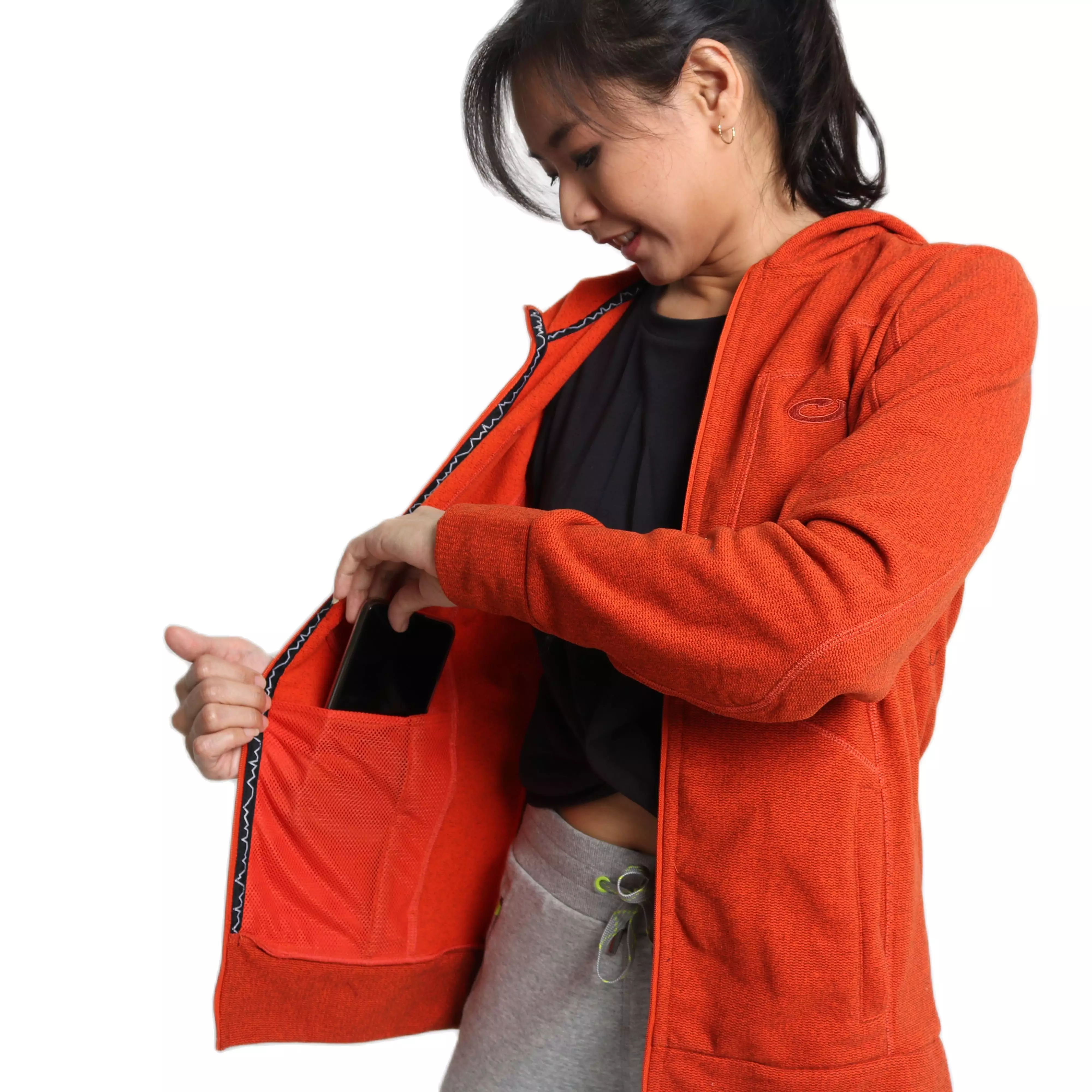 Jaket Hoodie Wanita  Ladies Hoodie Jacket