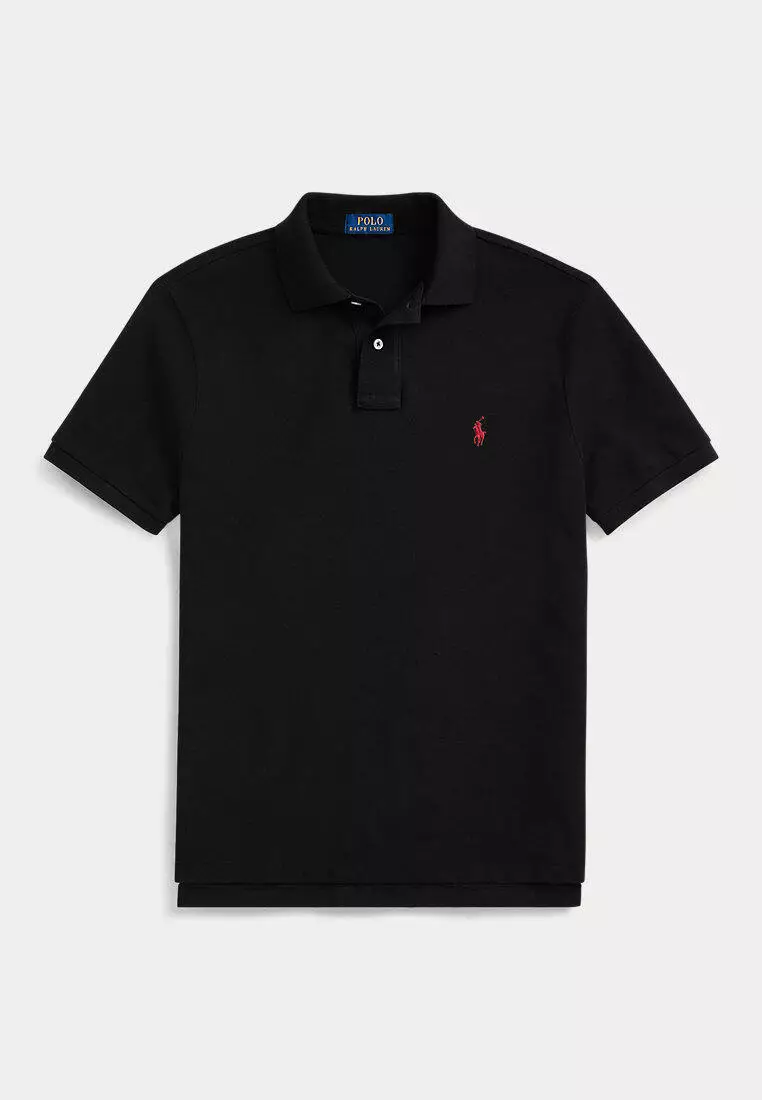 The Iconic Custom Slim Fit Mesh Polo