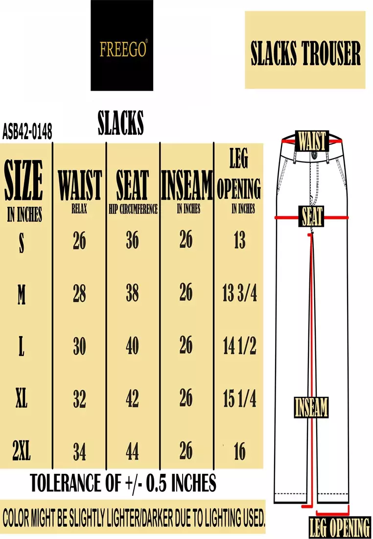 Slacks Trouser Pants