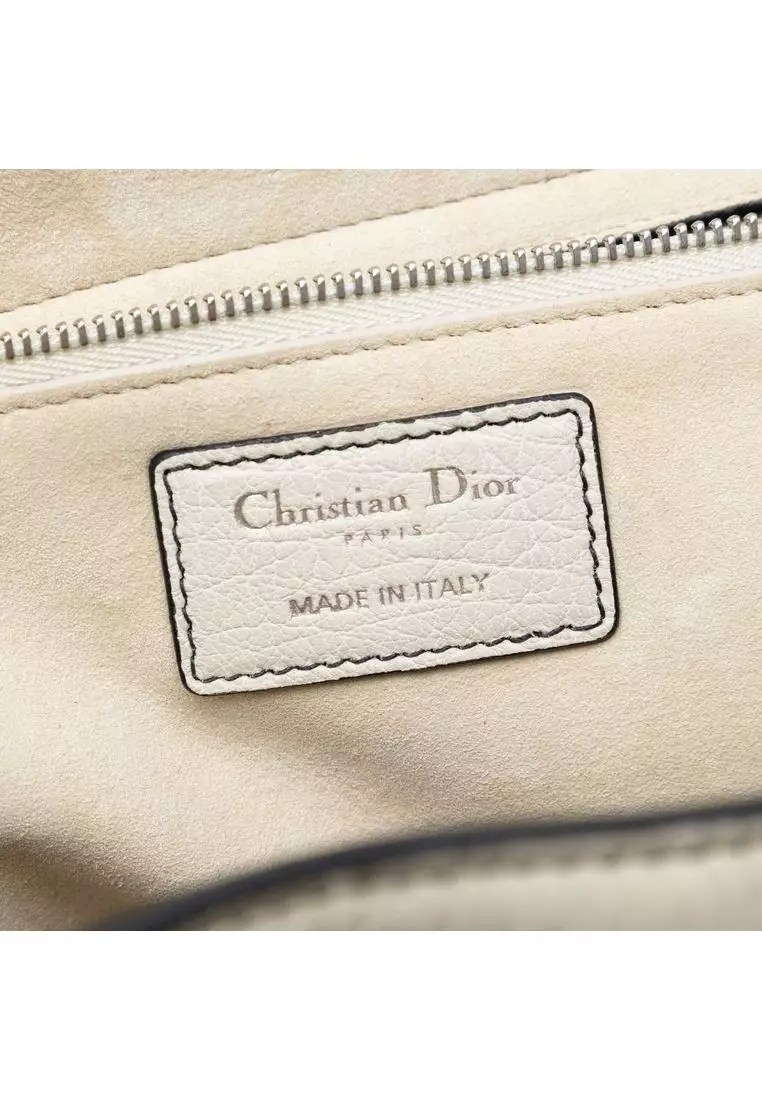 Pre-Loved Dior Large Canyon Grained Lambskin Lady Dior