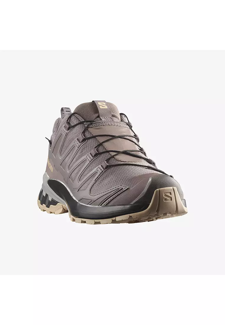 XA PRO 3D V9 Gore-tex Women Hiking Shoes in Plum Kitten / Black / Gull