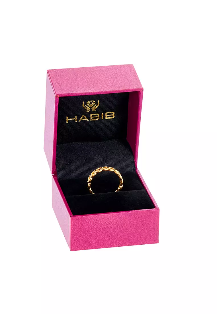 HABIB 999/24K Yellow Gold Ring R9AAA0822(3)
