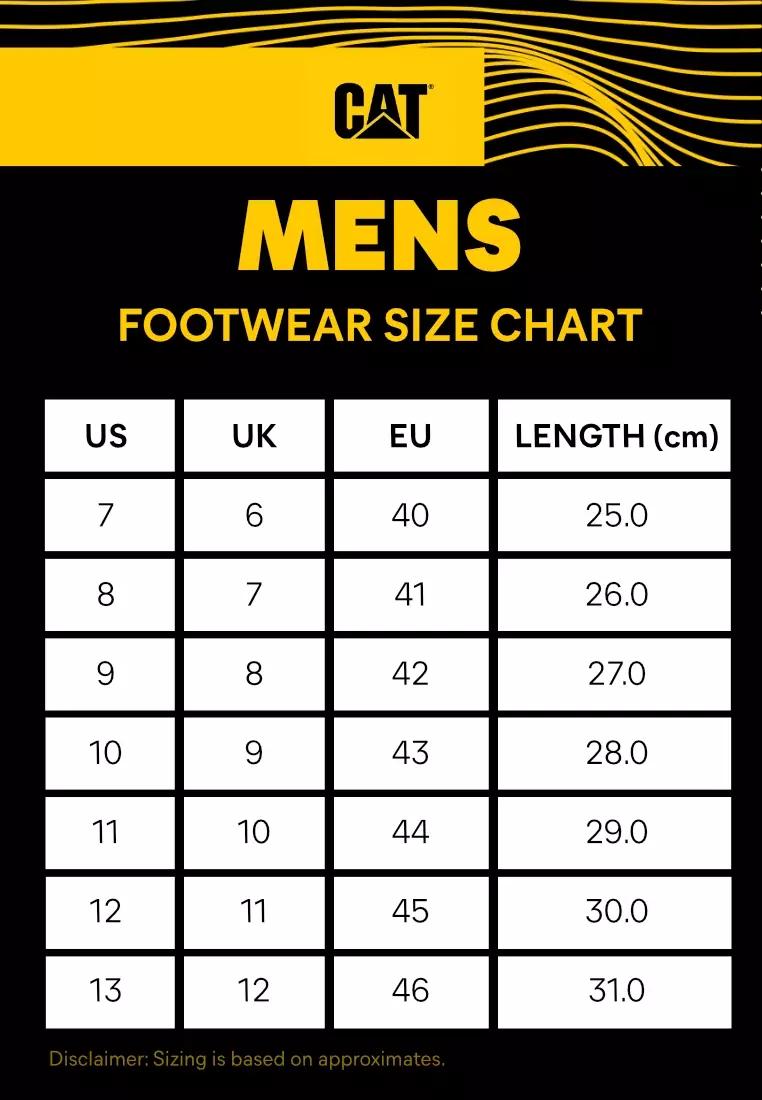 Caterpillar Men's Hex Ready Lo Sneaker - Black (P726015)