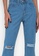 ZALORA BASICS blue High Rise Straight Leg Jeans 02183AA18C2148GS_3