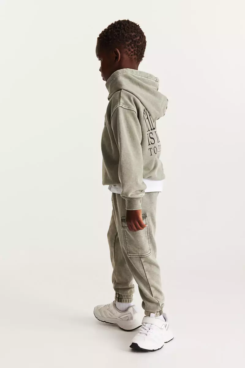 Buy H M Washed look cargo joggers Online ZALORA Malaysia