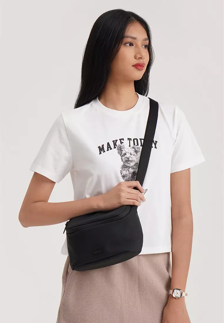 Sling Bag with Rubber Patch