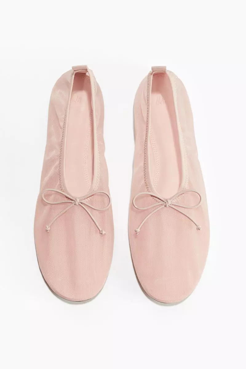 Discount on H&M  shoes - SKU: Mesh ballet pumps