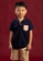 Mini Moley navy Mandarin Orange Print Pocket Polo T-Shirt 958C8KA25FD917GS_3