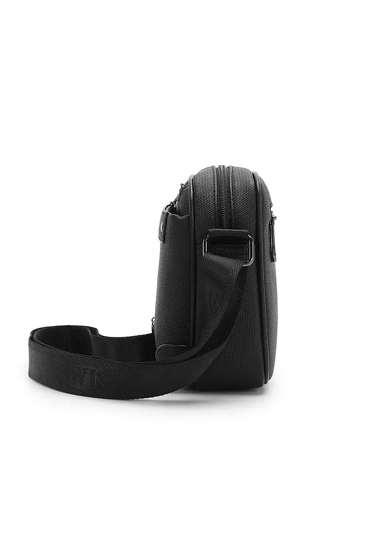 Men's Sling Bag / Crossbody Bag - Black
