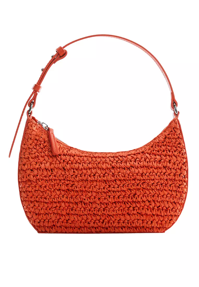 Mango discount weave bag