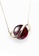 Majade Jewelry red and gold Garnet Saturn Necklace In 14k Yellow Gold BD681AC0096683GS_2