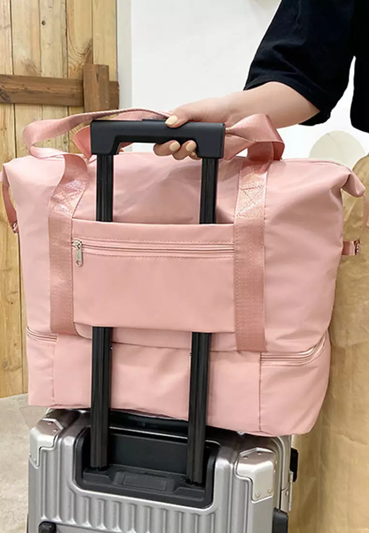 Simple nylon travel handbag