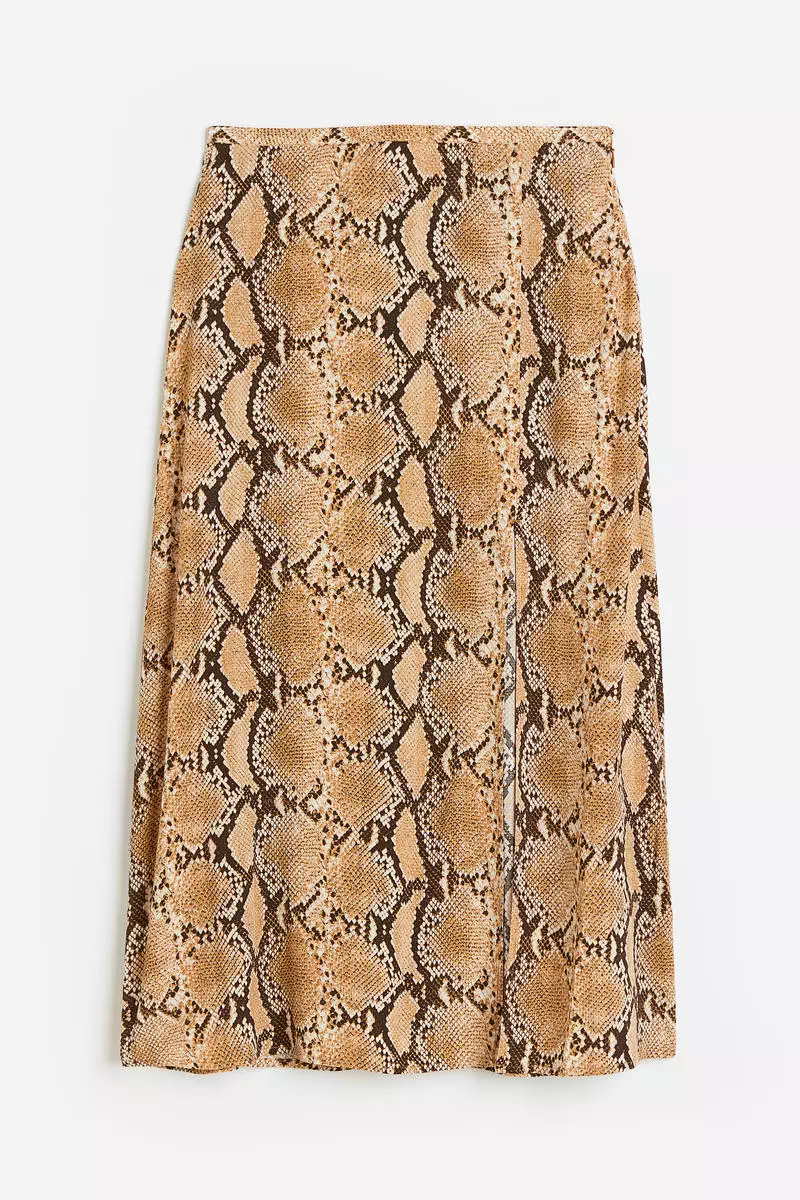 Crêpe skirt