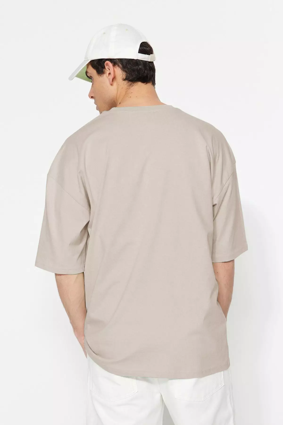 Oversize Stone T-Shirt - 100% Pc Bread - Short Sleeve - Tmns22Ts0318