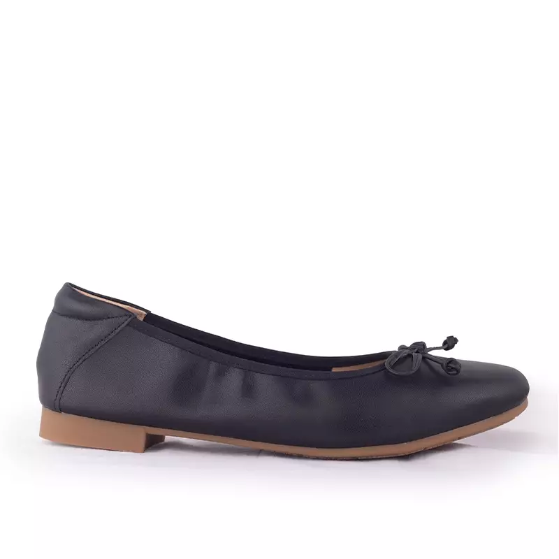 Sepatu Ballet Flats Wanita Gino Mariani Britney Black