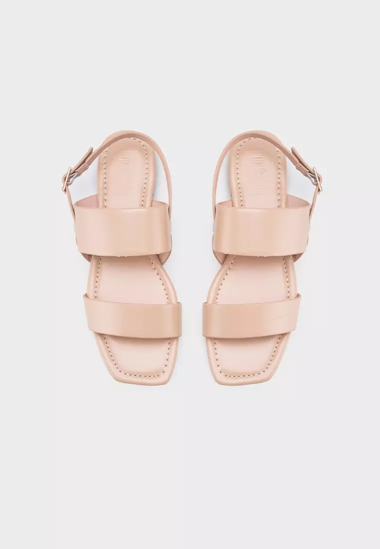 ANKLE STRAP FLAT SANDAL休闲平底凉鞋