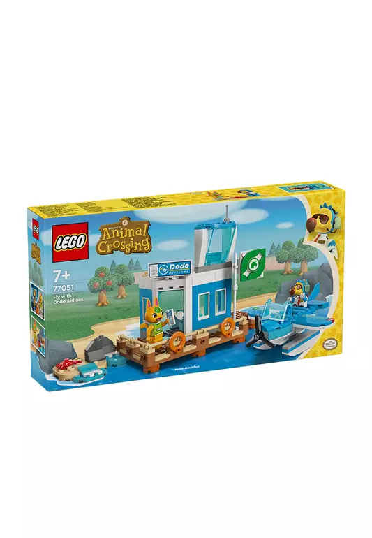 Animal Crossing 77051 Fly with Dodo Airlines, Age 7+, Building Blocks, 2024 (292pcs)