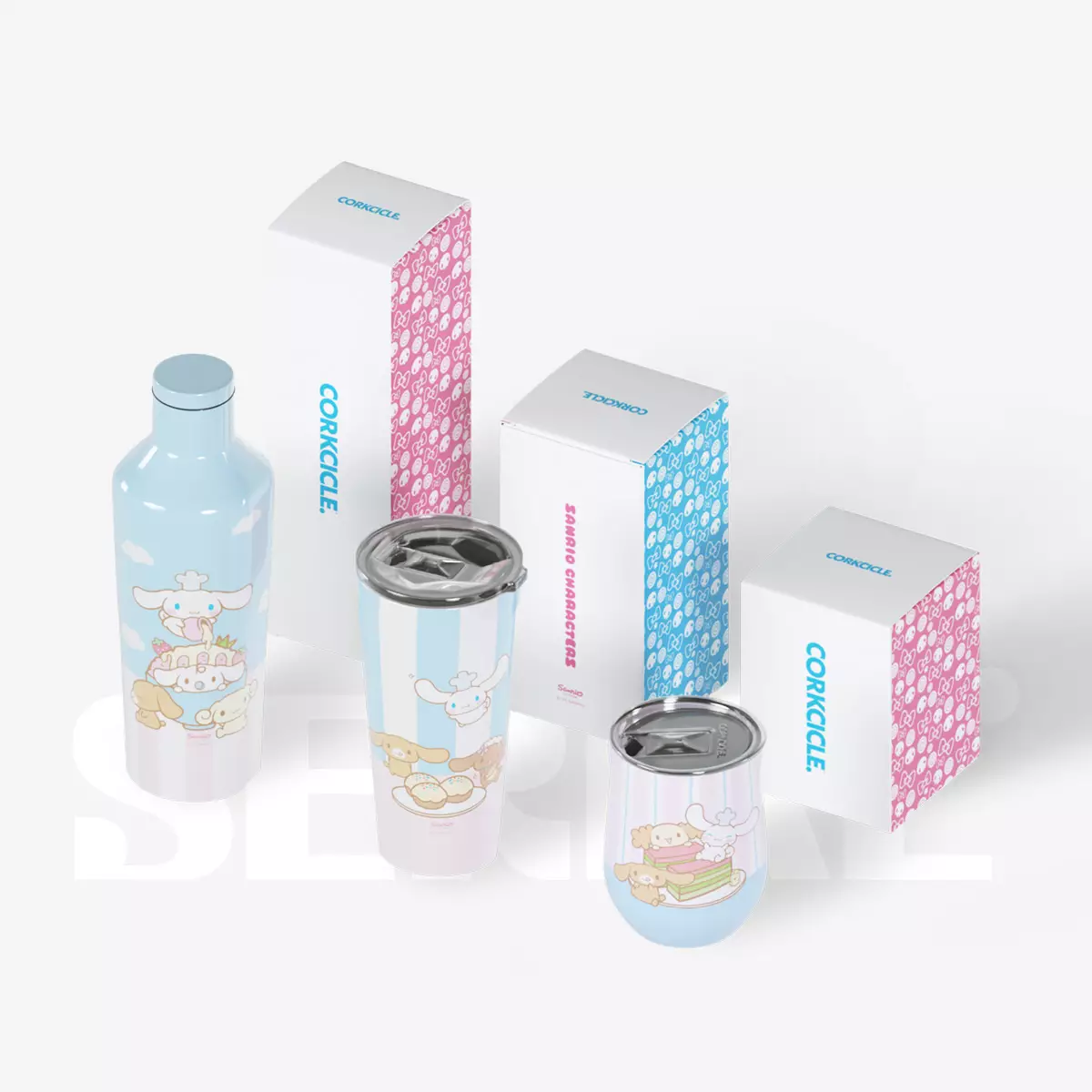 Corkcicle + Sanrio Characters - Cinnamoroll Lovely Layers Stemless