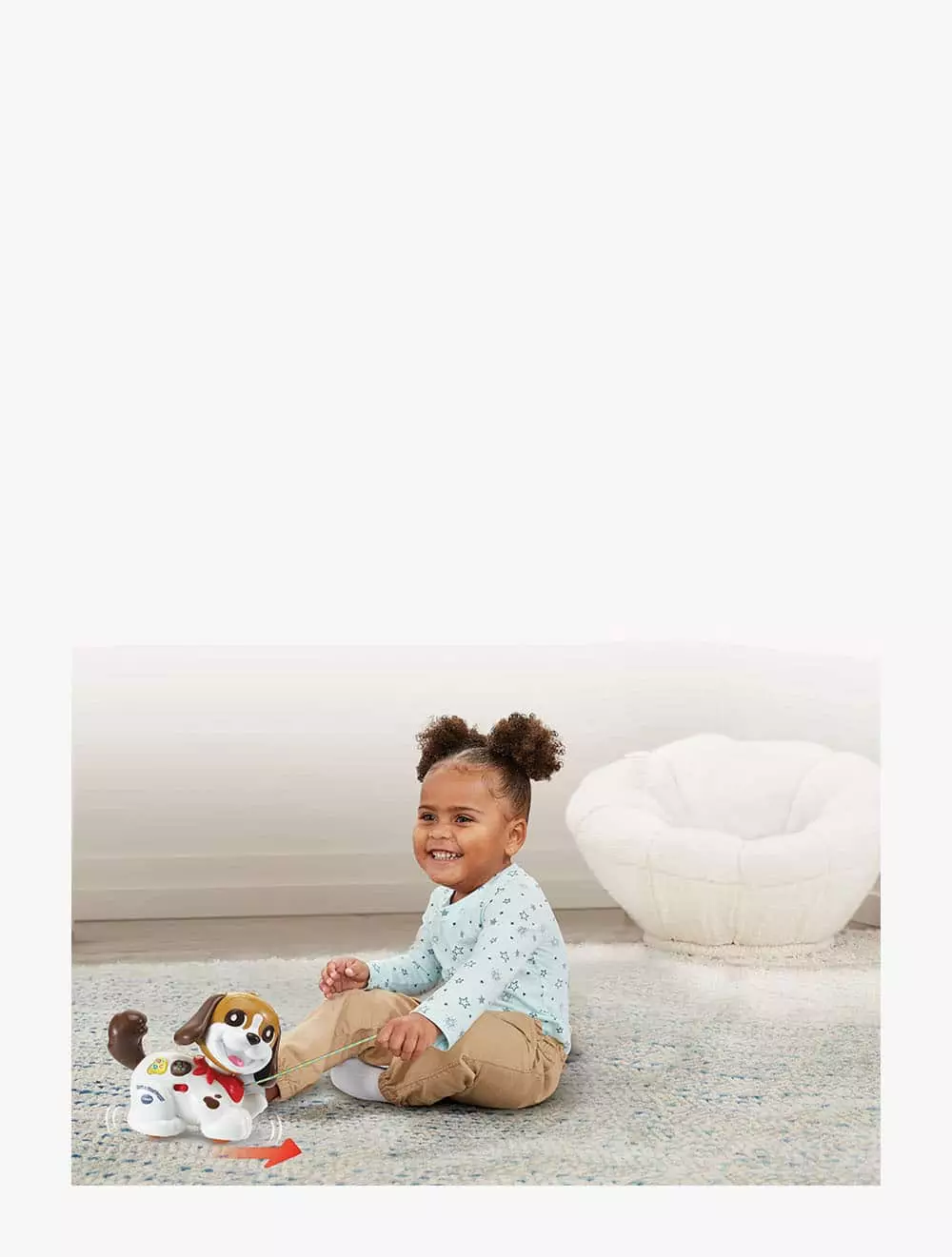 Vtech Walk & Woof Puppy - VTE80-565003 - Multicolor