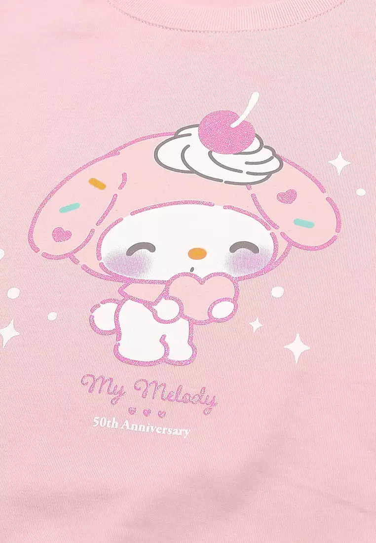 Ladies Licensed Graphic T-Shirt "My Melody Anniversary"