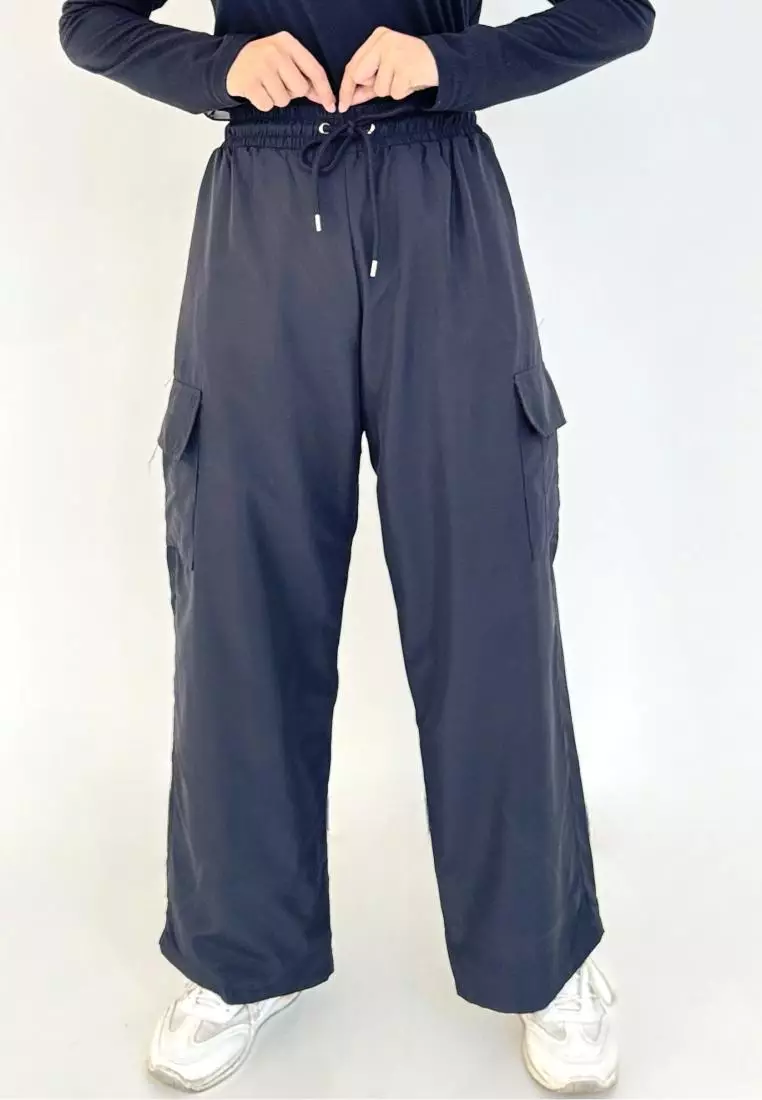 Alia Kulot (Celana Panjang Kargo Muslimah)