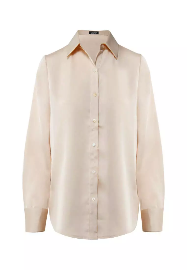 Leon Loose Fit Satin Blouse